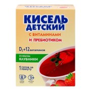 Заказать Палитра Вкуса Кисель детский с витаминами и пребиотиками D3+12 200 гр