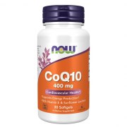 Заказать NOW CoQ10 400 мг 30 гел капс N